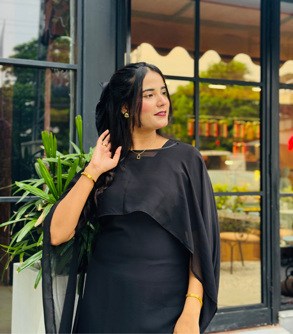 Royal Breeze Chiffon Gown