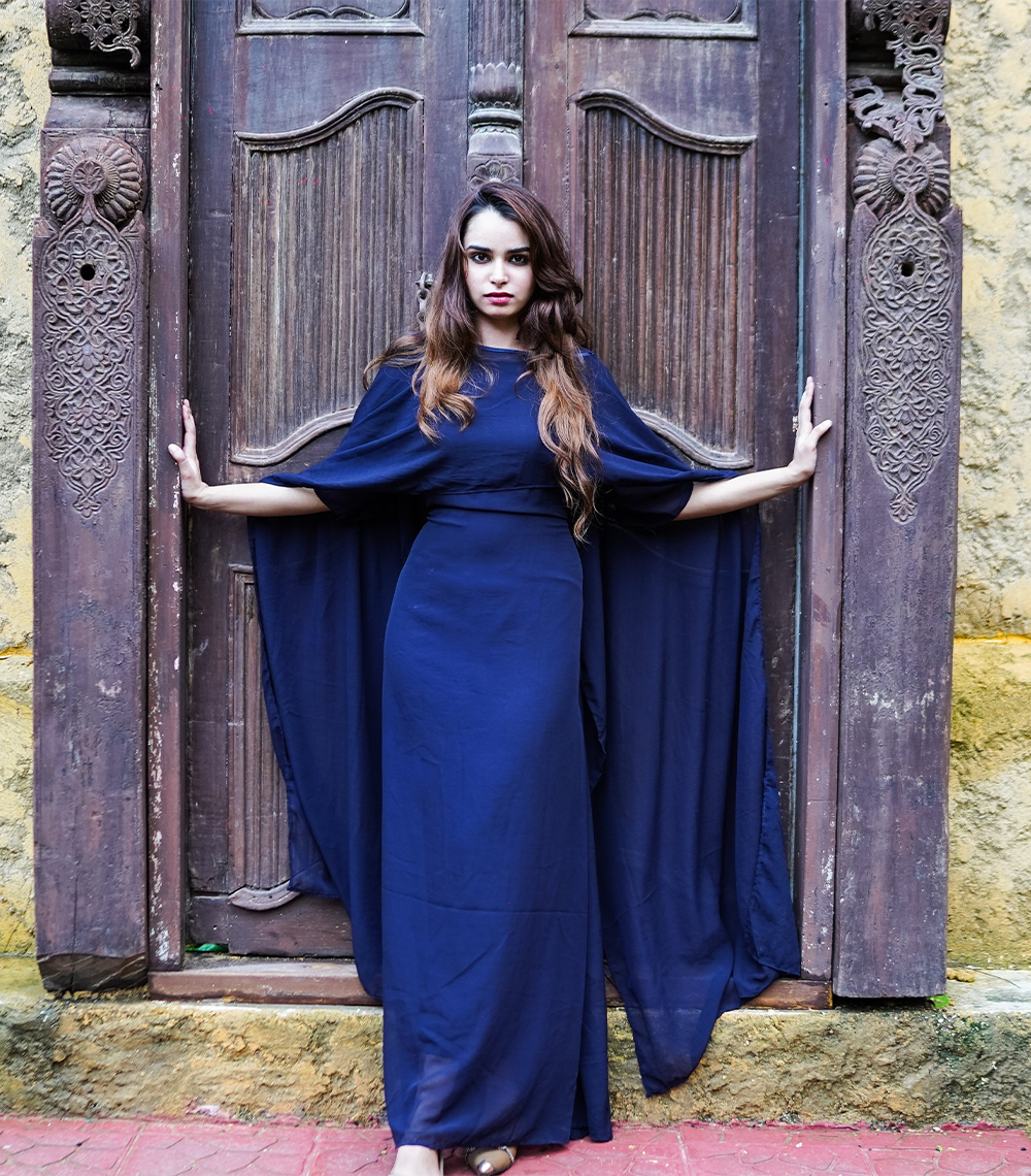 Royal Breeze Chiffon Gown