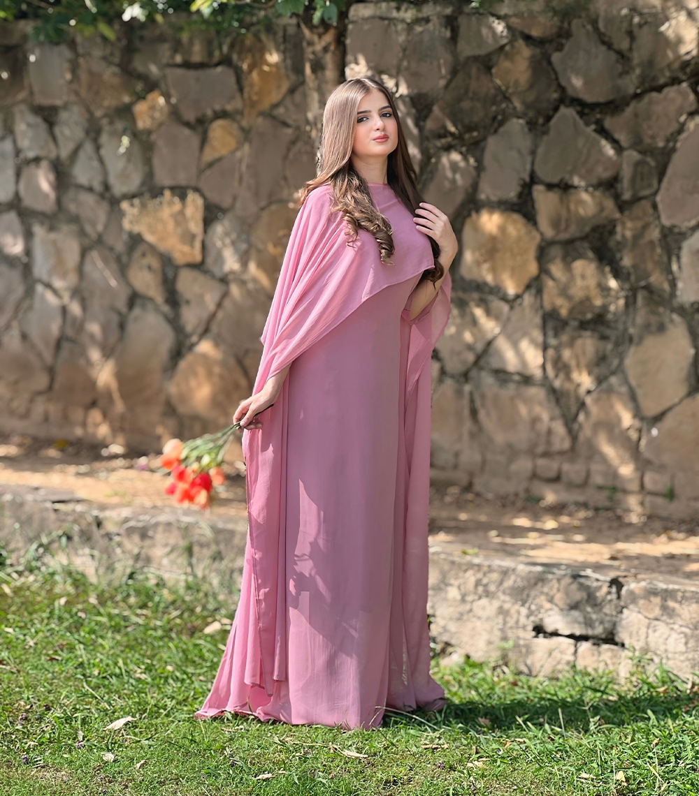 Royal Breeze Chiffon Gown