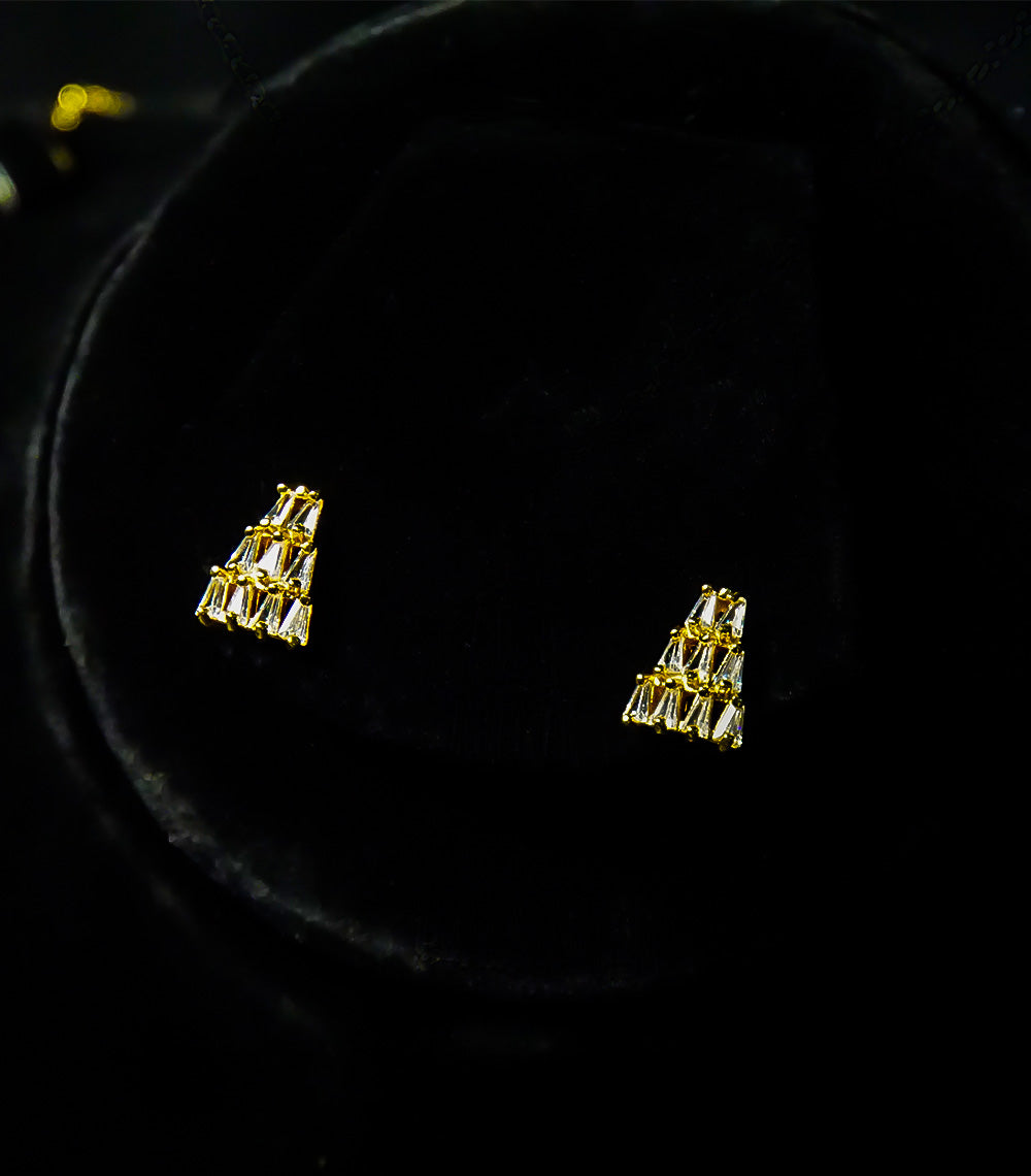 Golden Lightweight Metal Jewellery Set