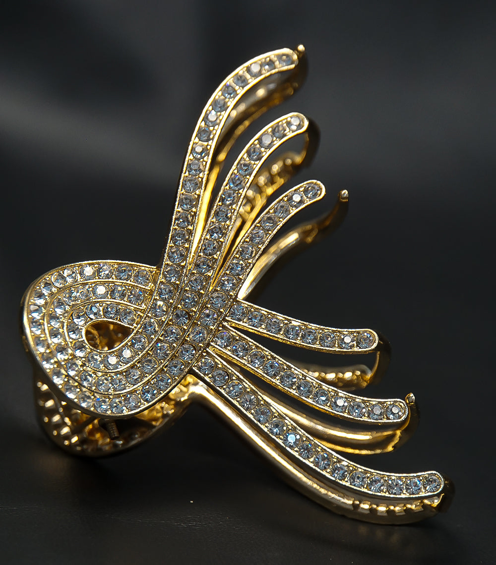 Golden Catcher with Silver Stones