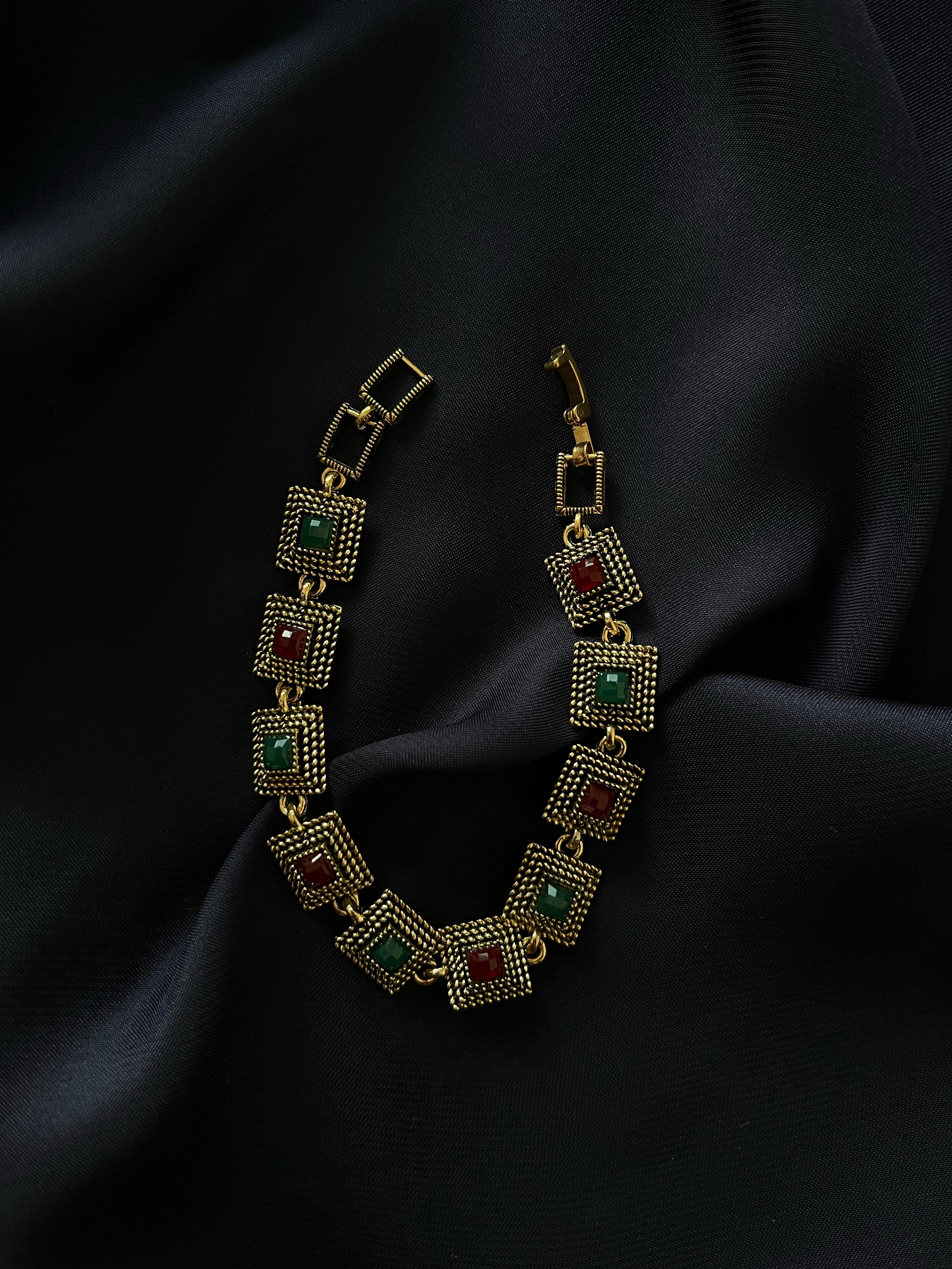 Traditional Colourful Stone Bracelet