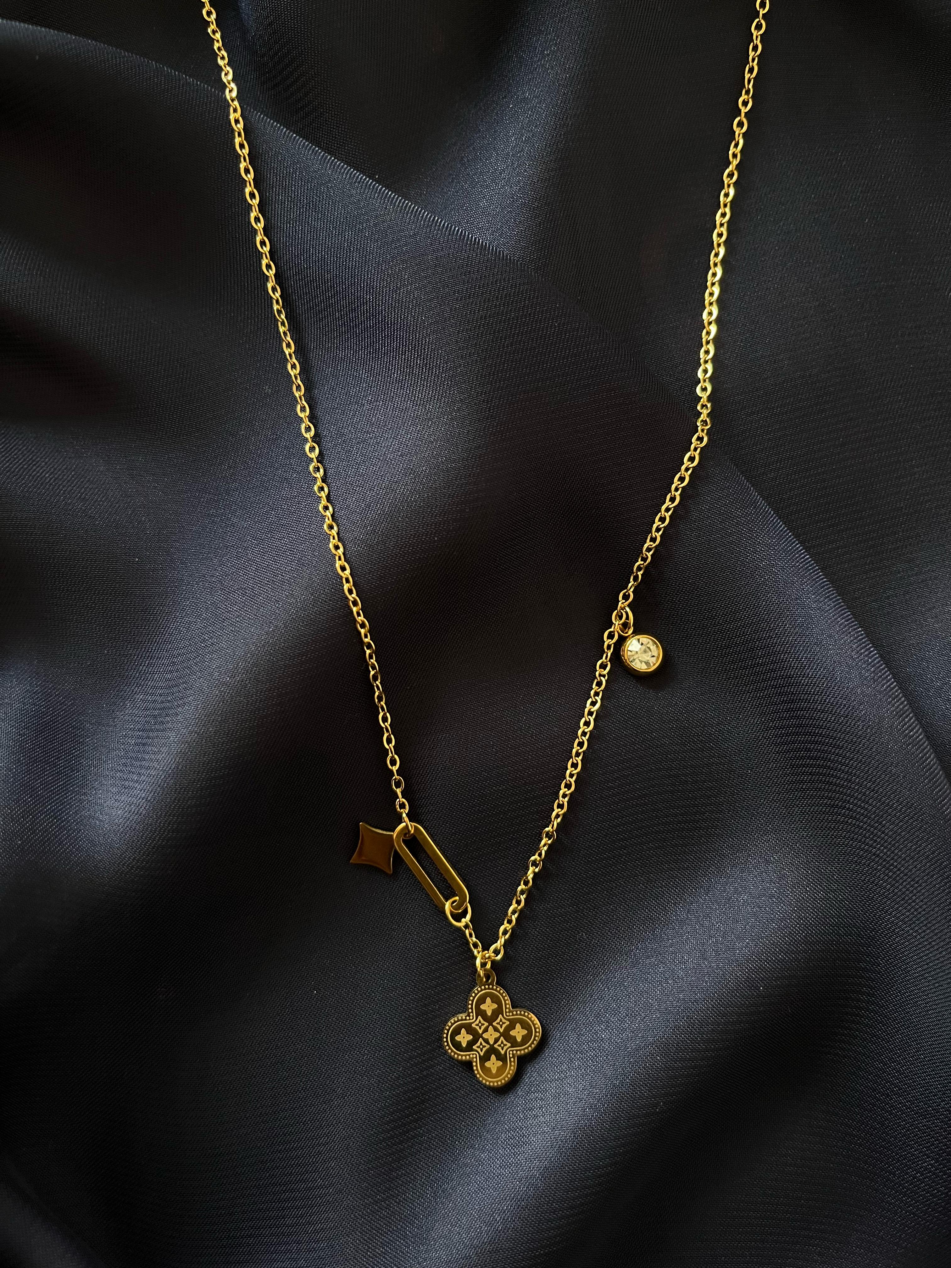 Modern Golden Pendant