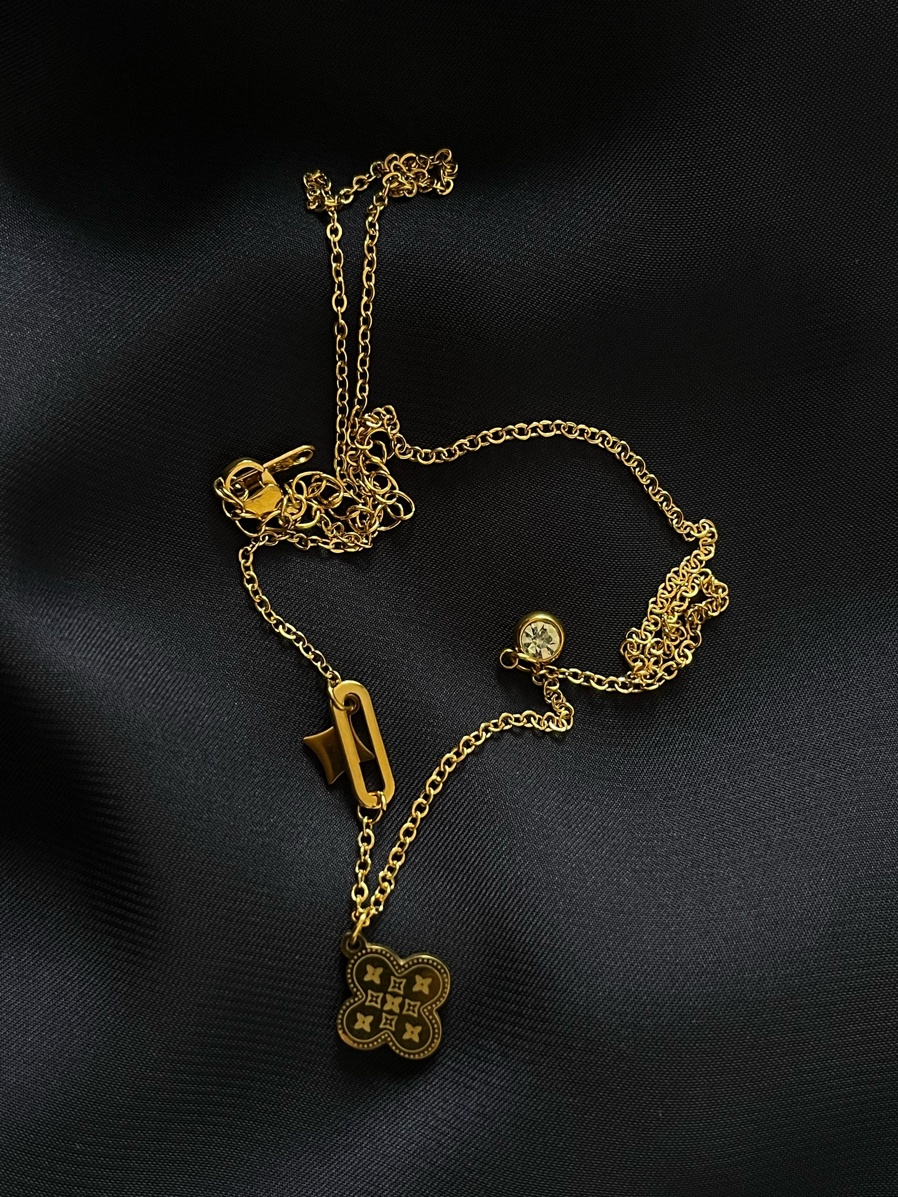 Modern Golden Pendant