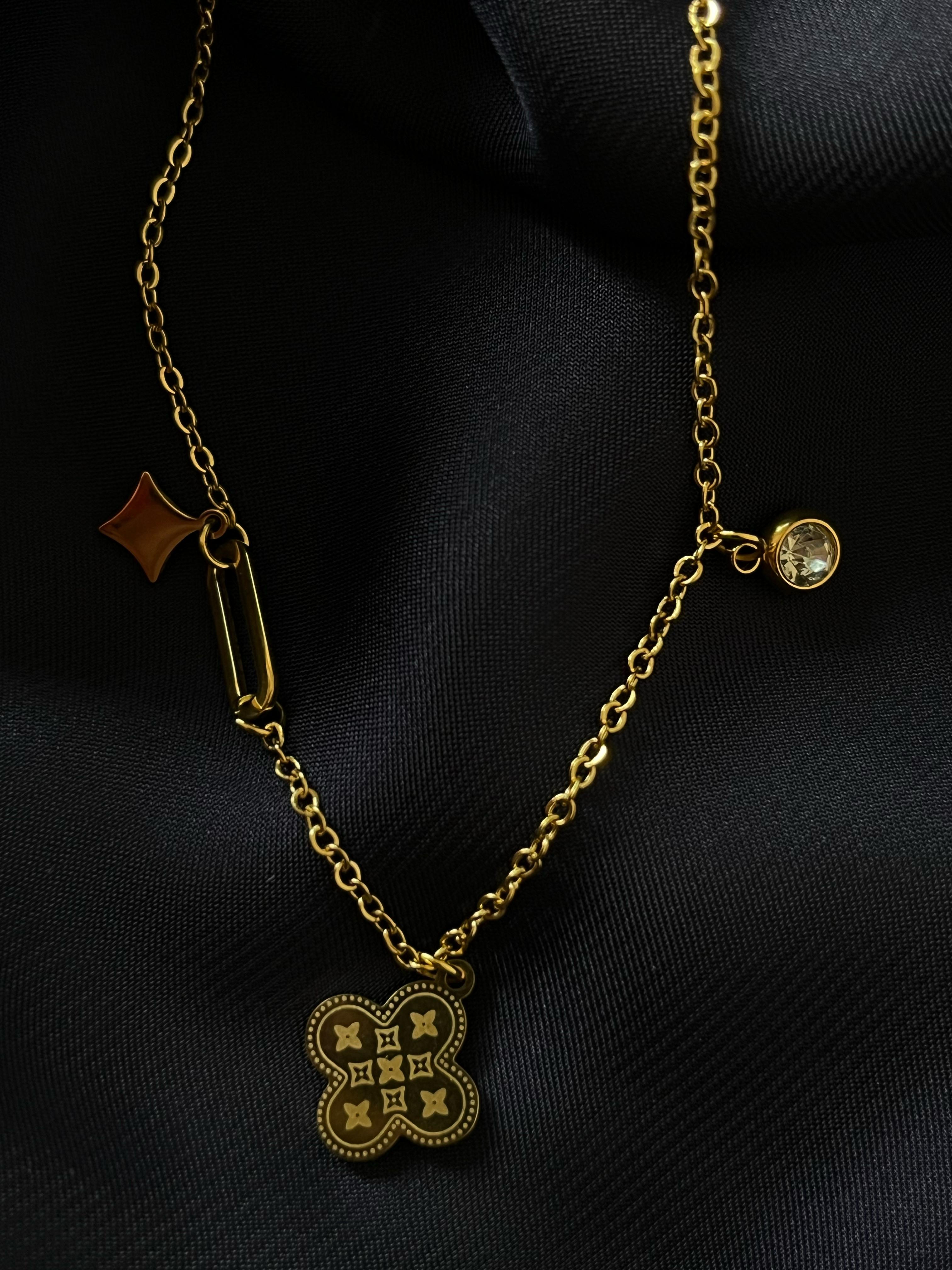 Modern Golden Pendant
