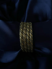 Golden Bridal Lining Bangles