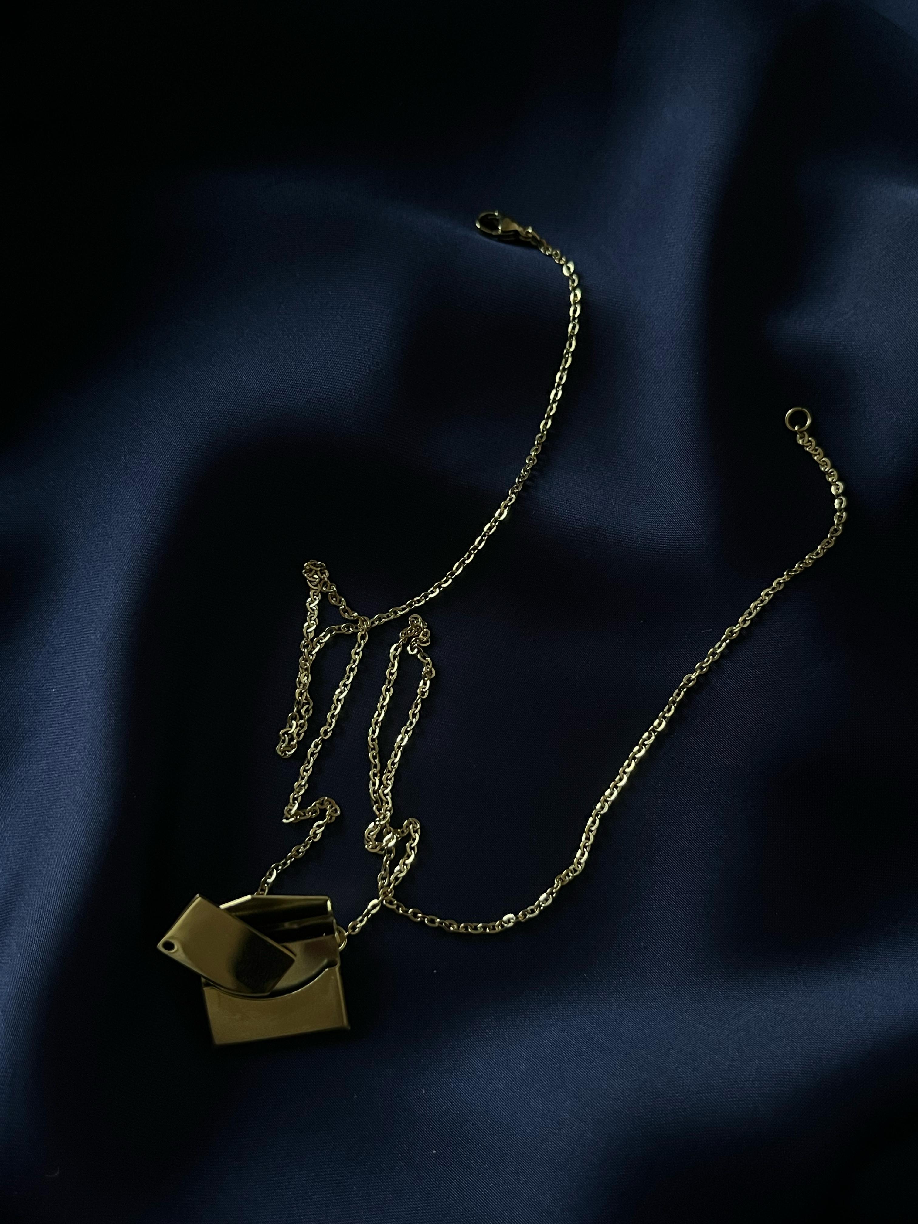 Golden Taweez Pendant