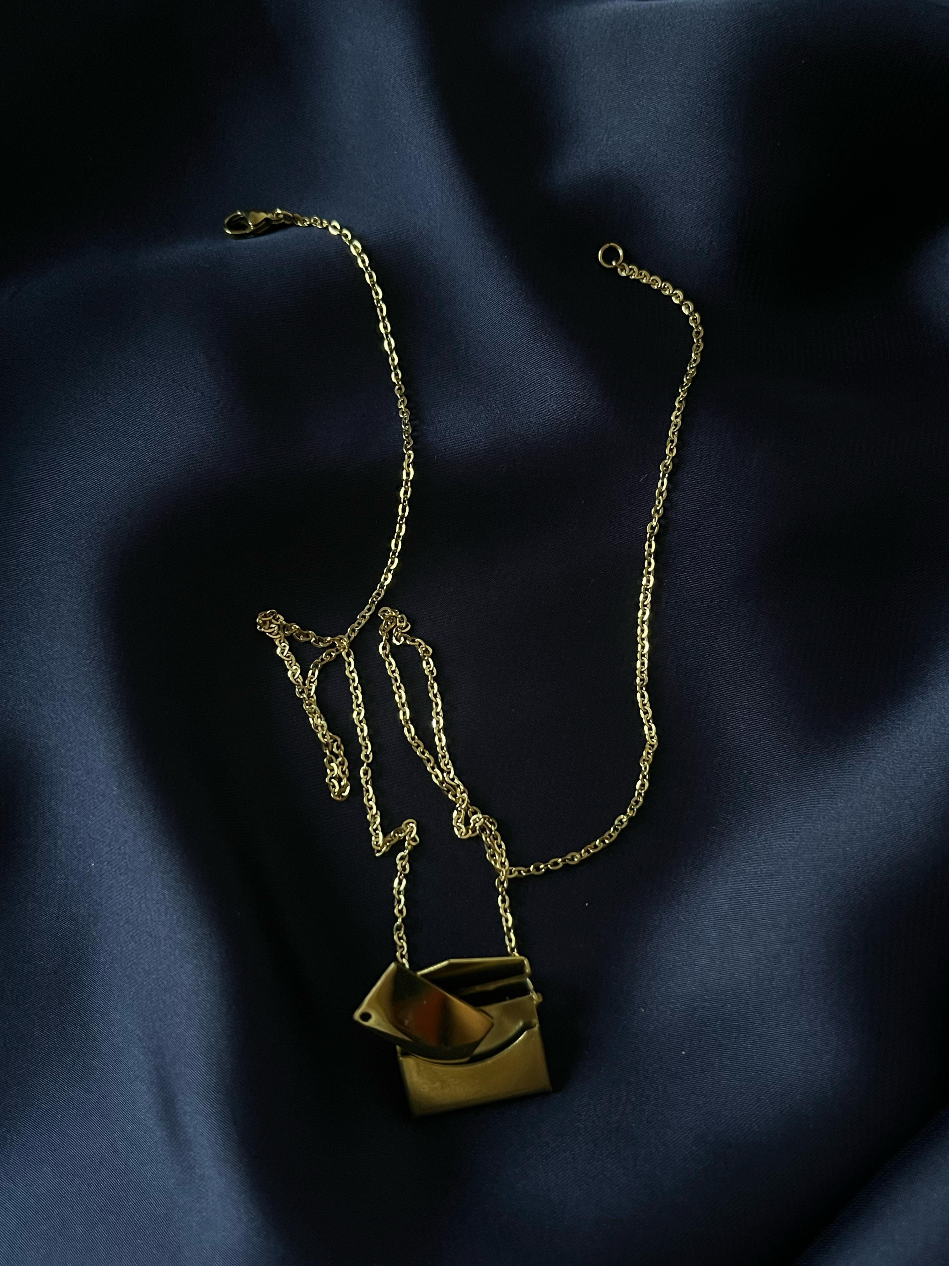 Golden Taweez Pendant
