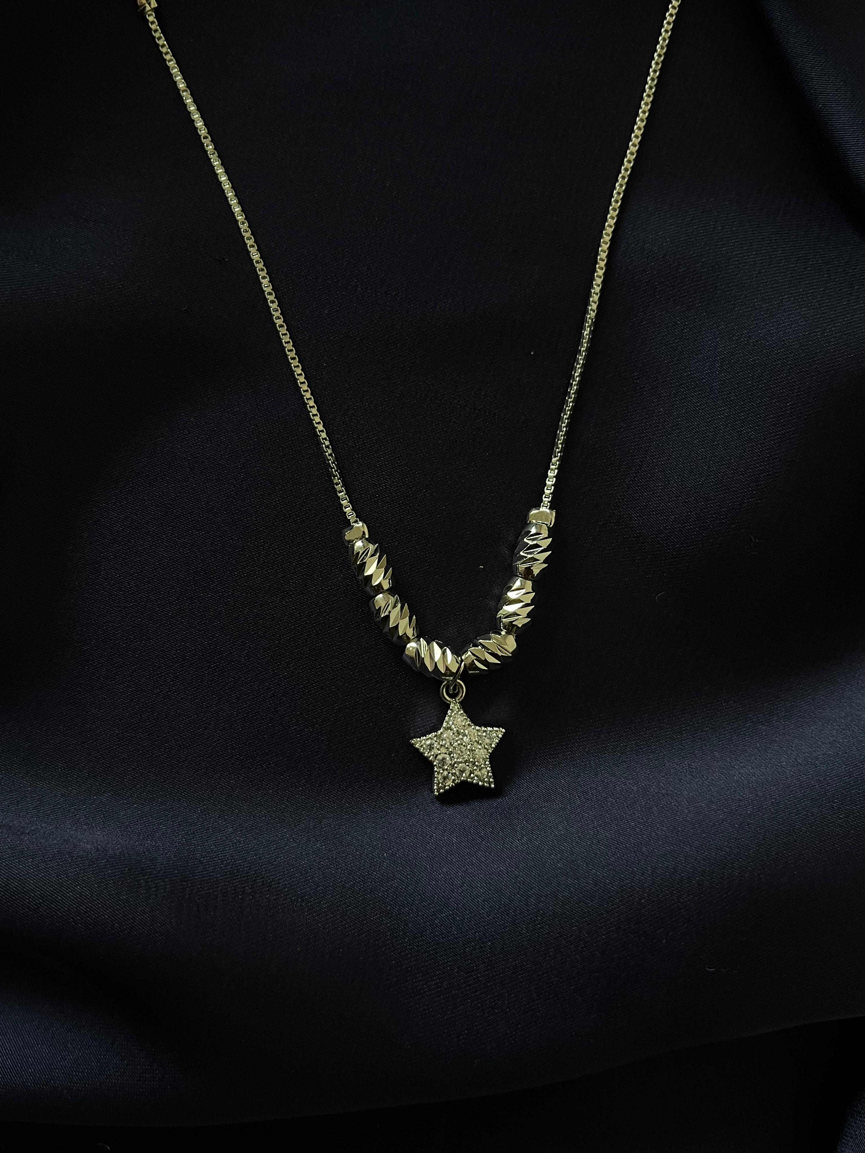 Silver Stone Anklets