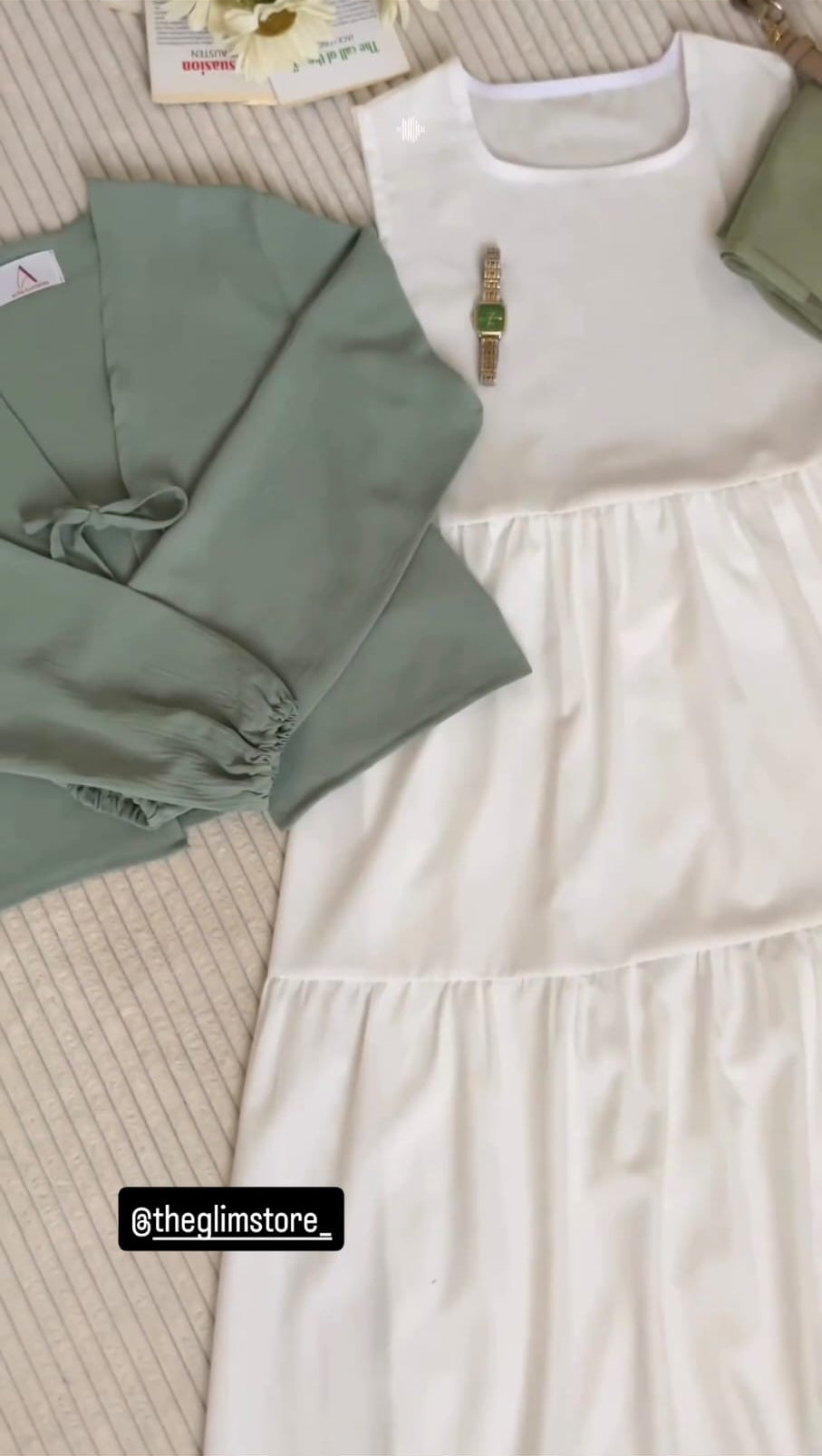 Blush Ivory Two-Piece Maxi