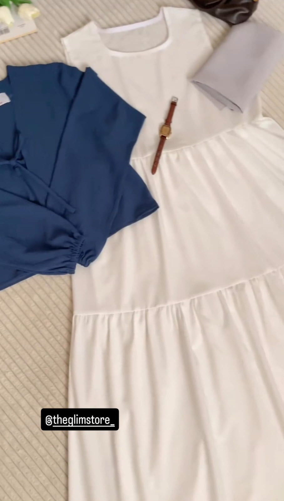 Blush Ivory Two-Piece Maxi